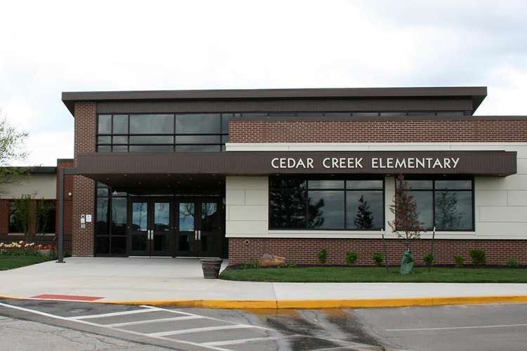 Cedar Creek Elementary school building